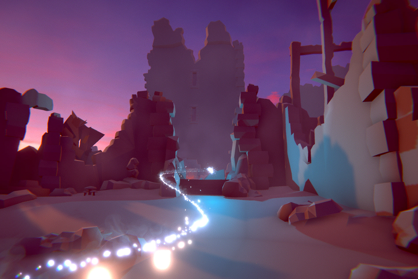 Waypoint Route VFX