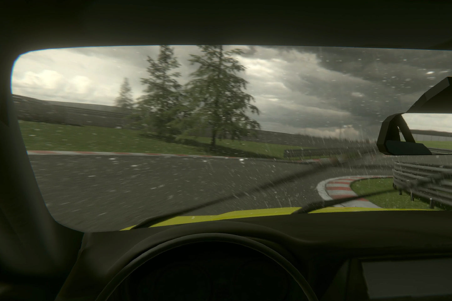 Car Windshield Rain VFX