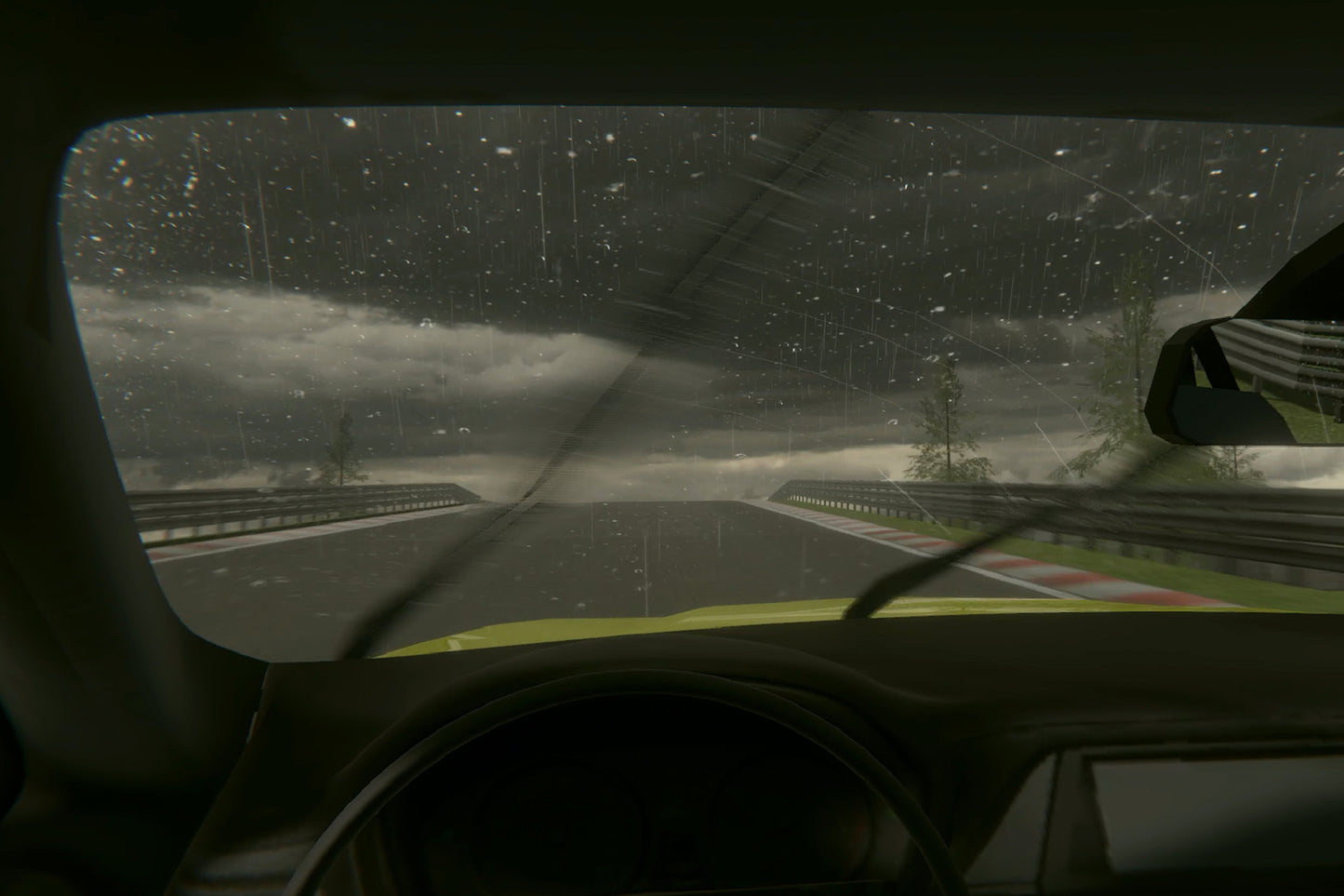 Car Windshield Rain VFX