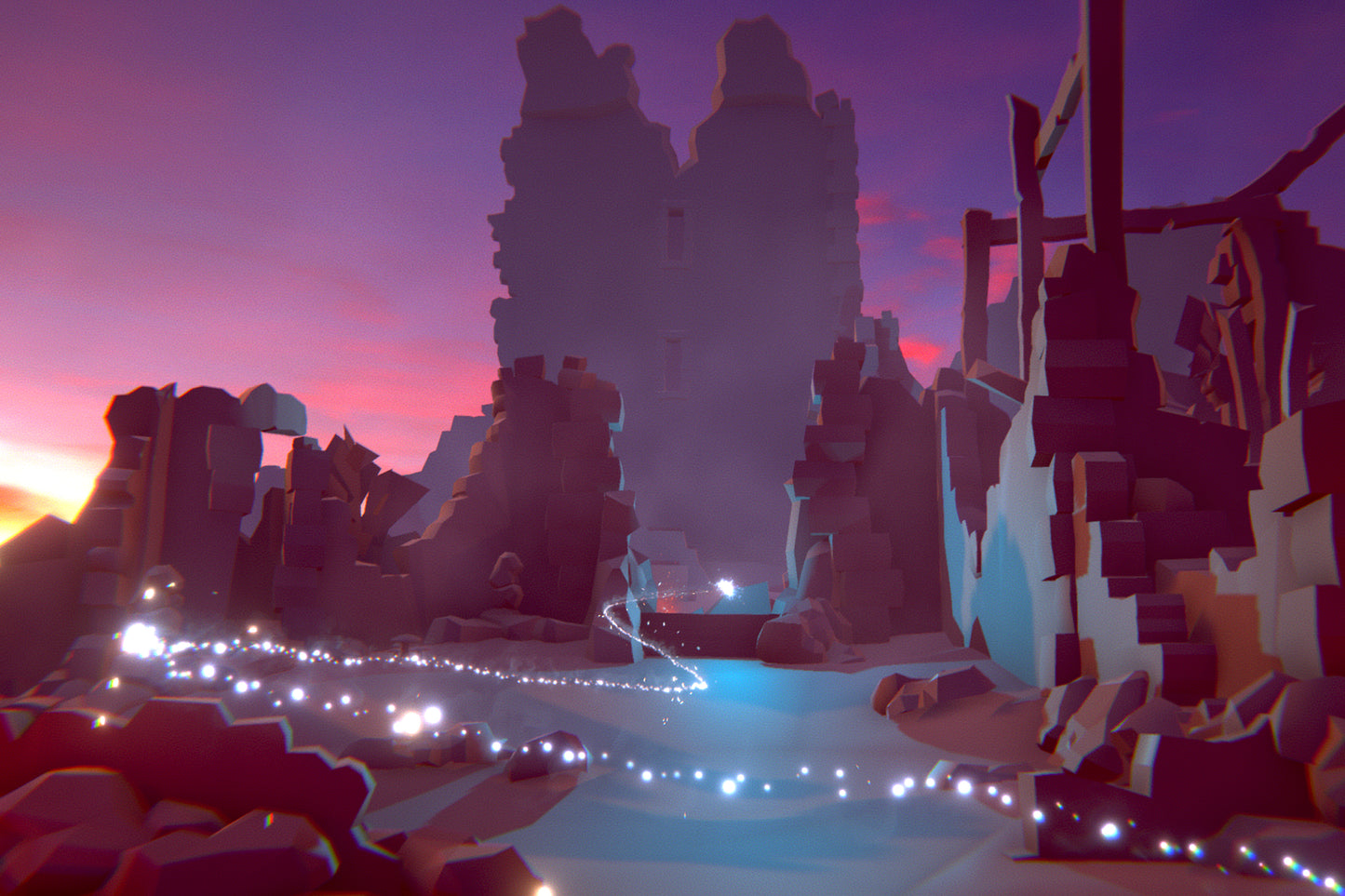 Waypoint Route VFX