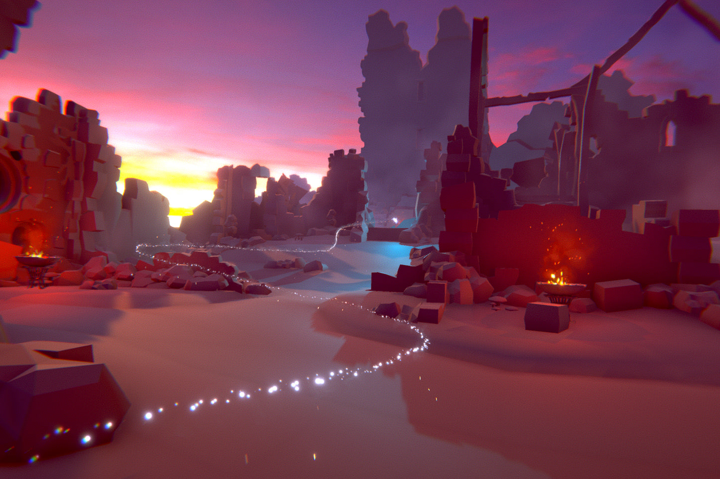 Waypoint Route VFX
