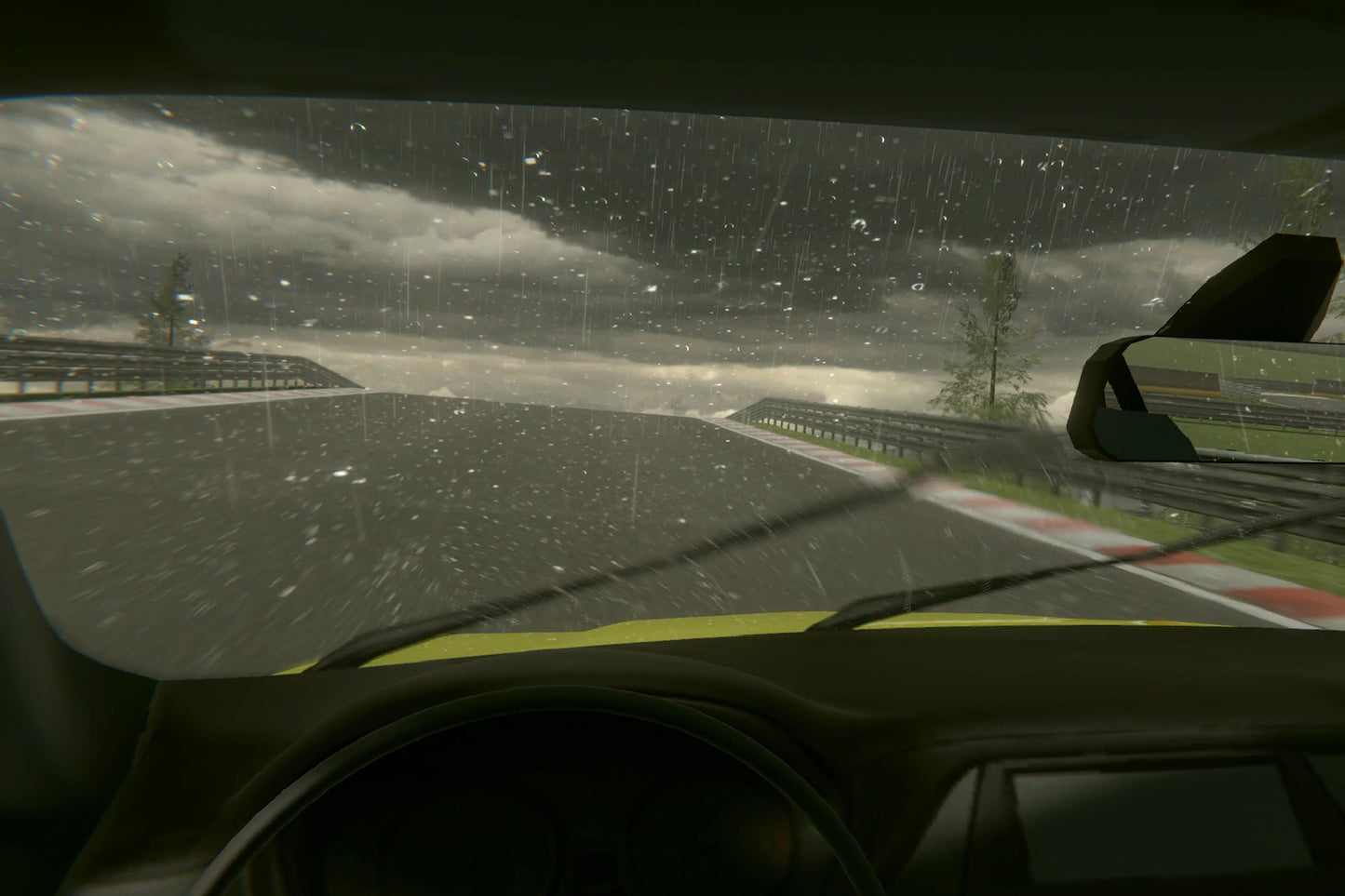 Car Windshield Rain VFX
