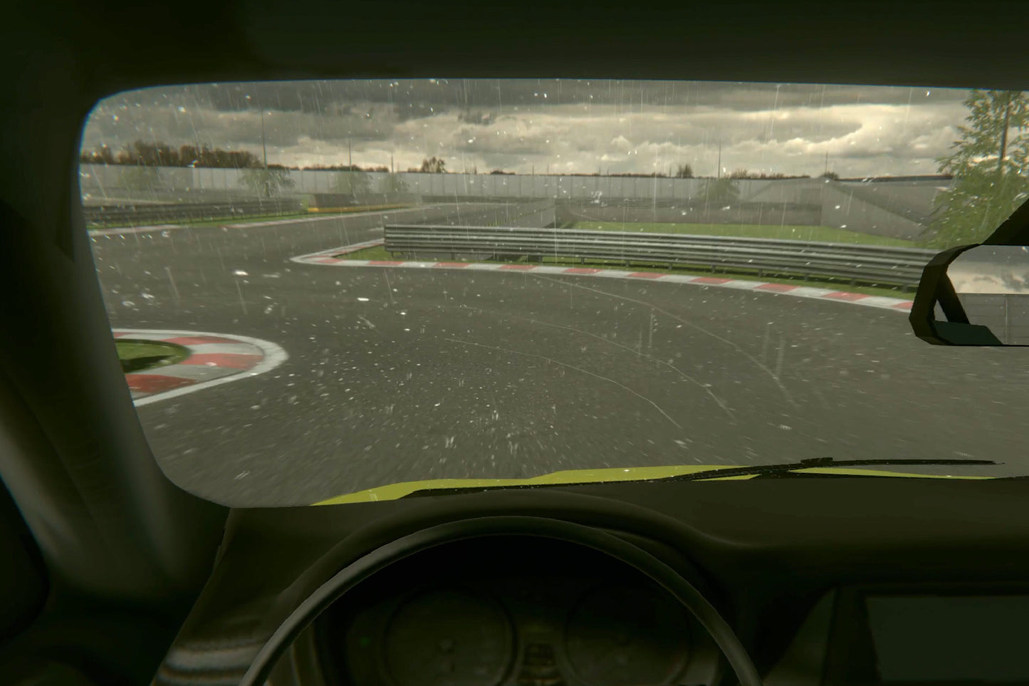 Car Windshield Rain VFX