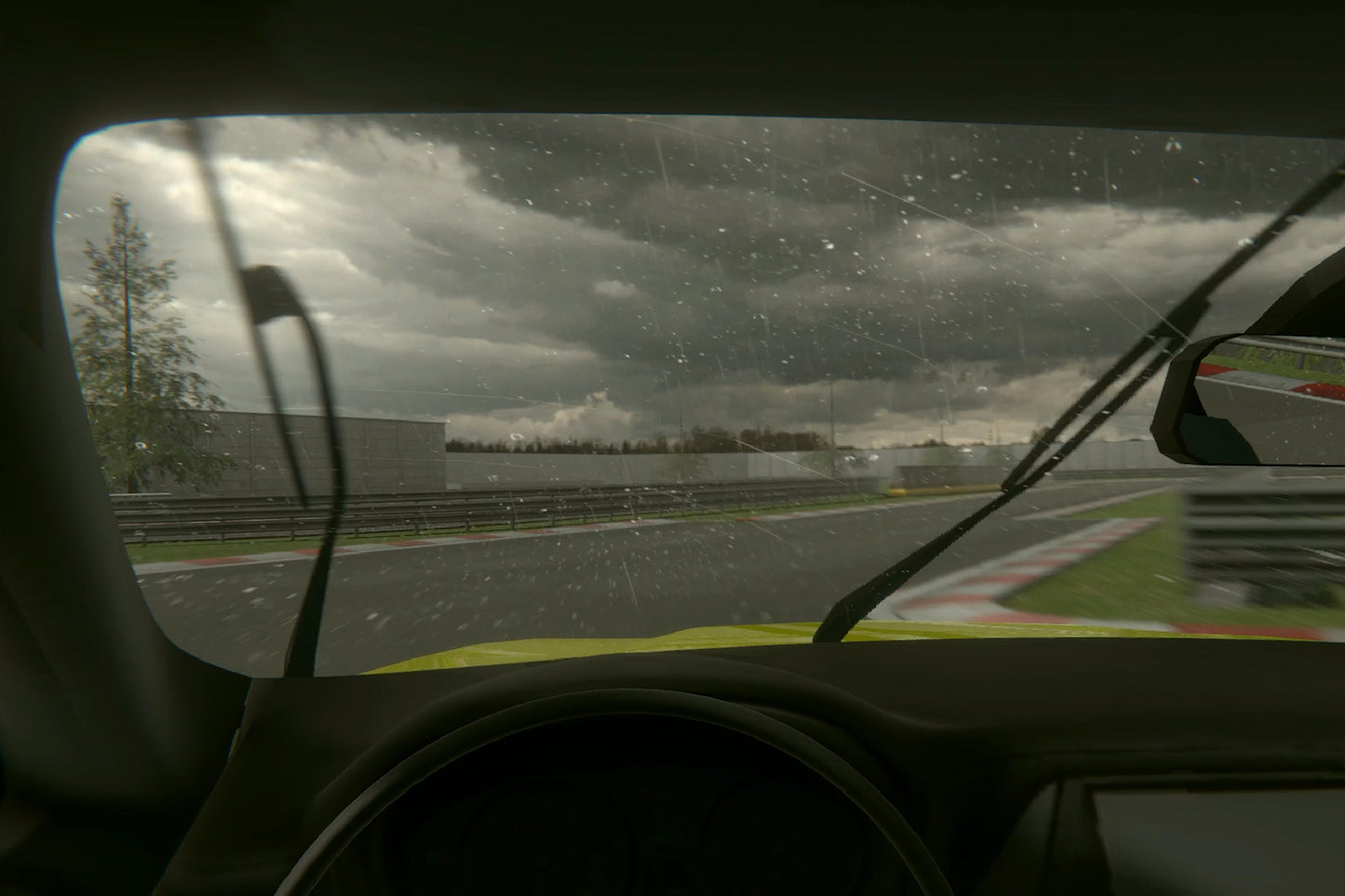 Car Windshield Rain VFX