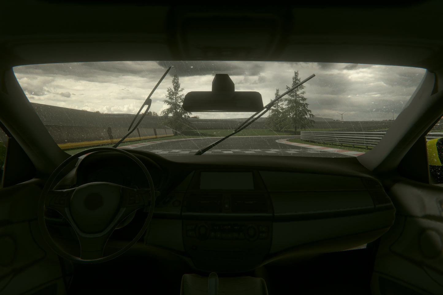Car Windshield Rain VFX