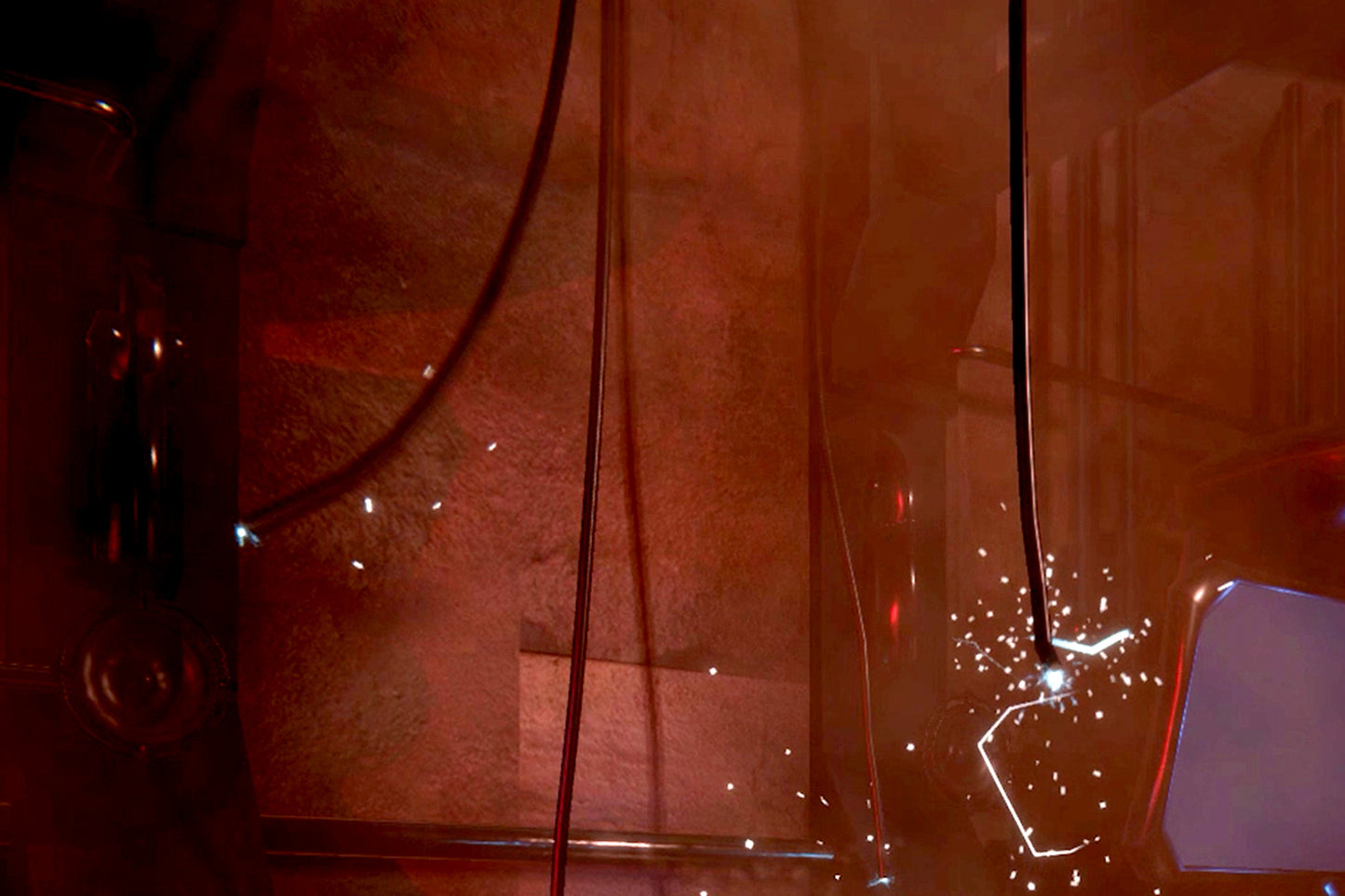 Sparking Cables VFX