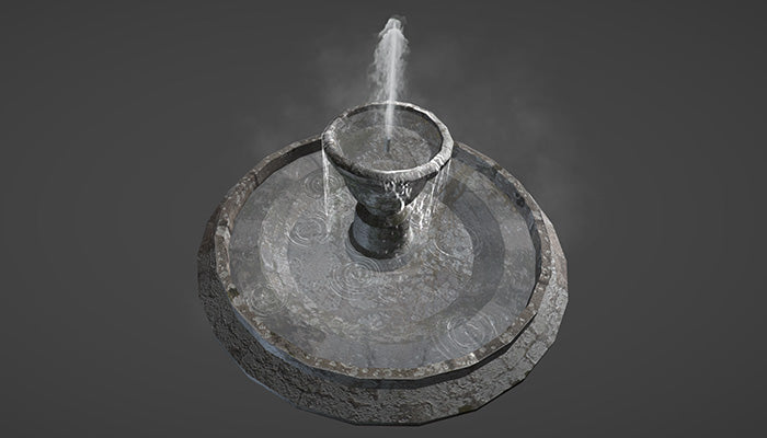 Realistic Water Fountain
