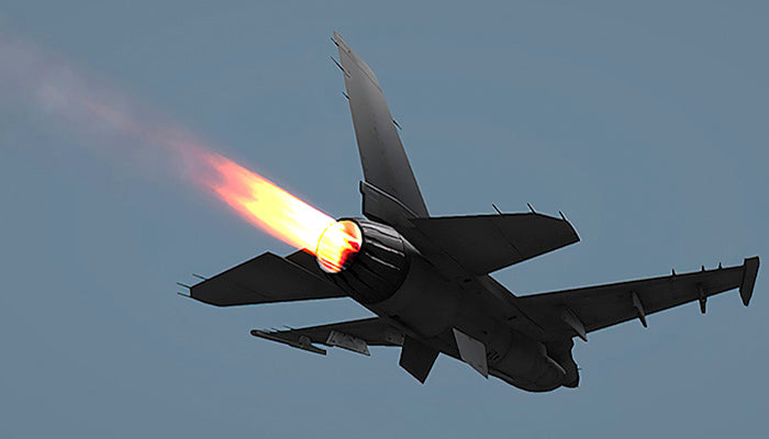 Jet Engine Flames