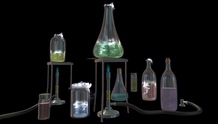 Bubbling Magic Potions