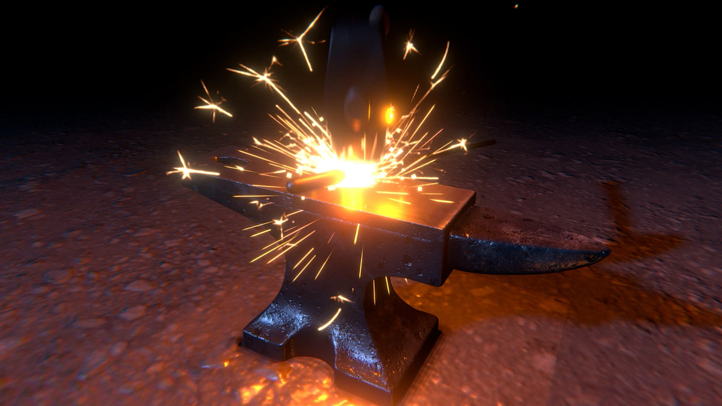 Blacksmith Sparks VFX