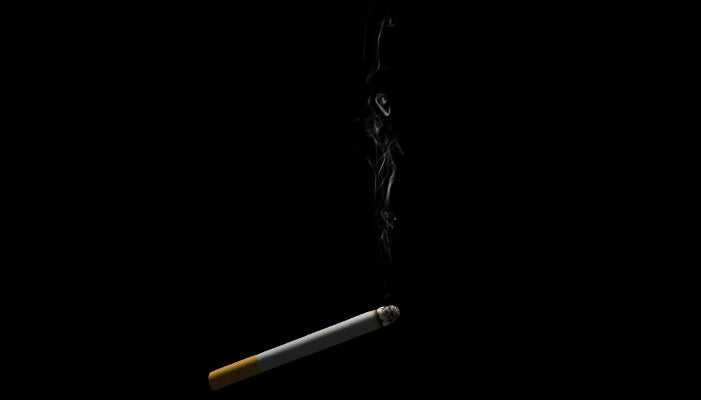 Cigarette with Smoke Effect