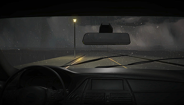 Car Window Rain
