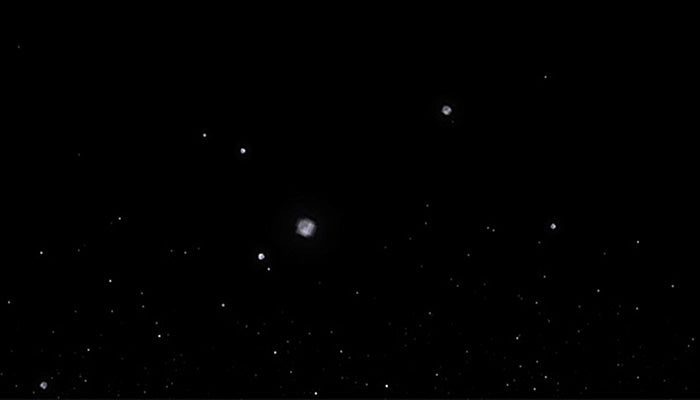 Floating Dust Particles