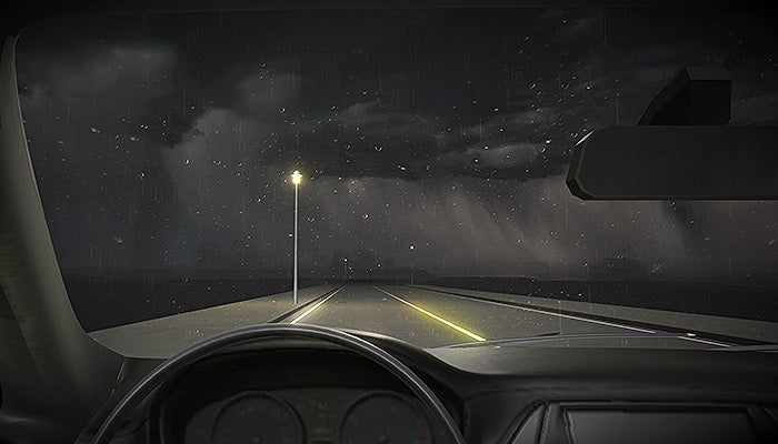 Car Window Rain