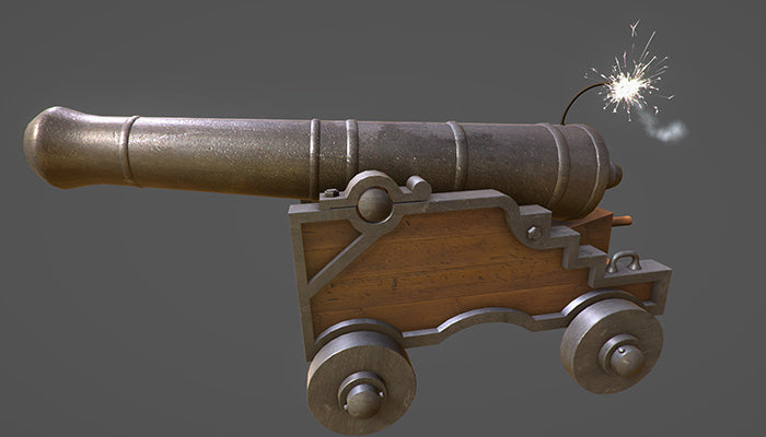 Cannon With Firing FX
