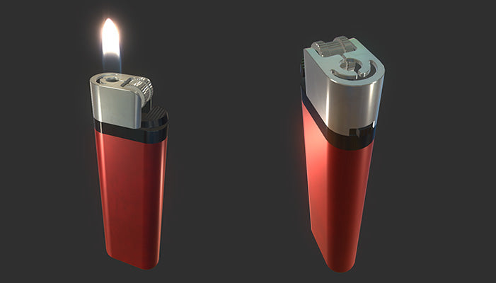 Lighter with Flame FX