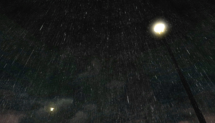 Realistic Rain Storm