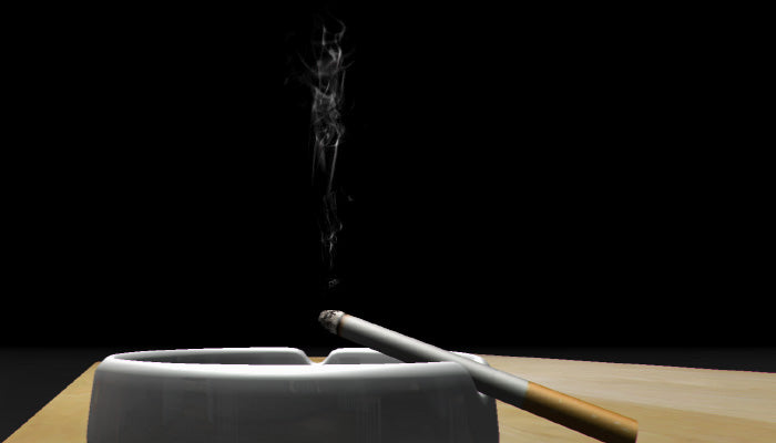 Cigarette with Smoke Effect