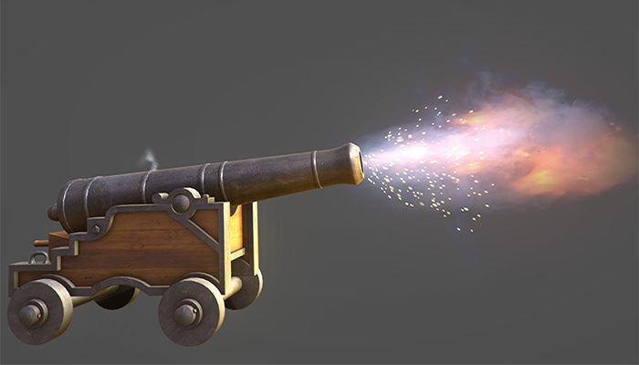 Cannon With Firing FX