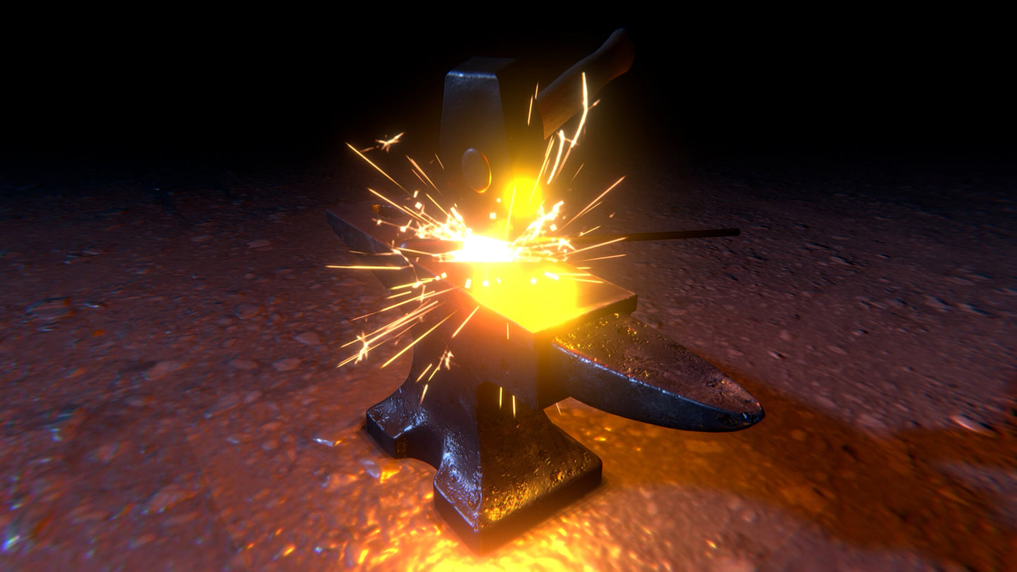 Blacksmith Sparks VFX