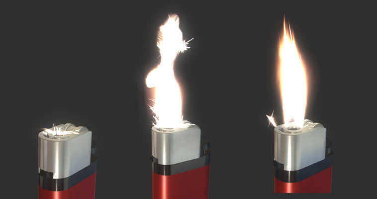 Lighter with Flame FX