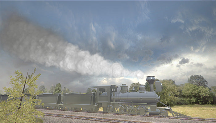 Steam Train Smoke