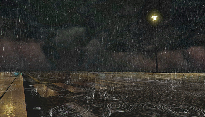 Realistic Rain Storm