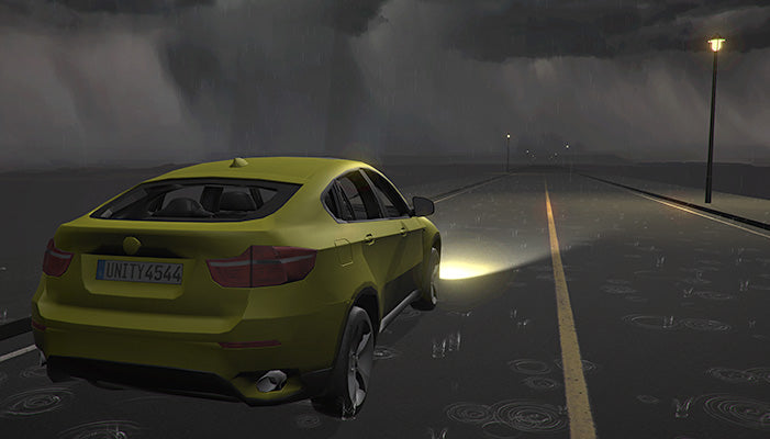 Car Window Rain