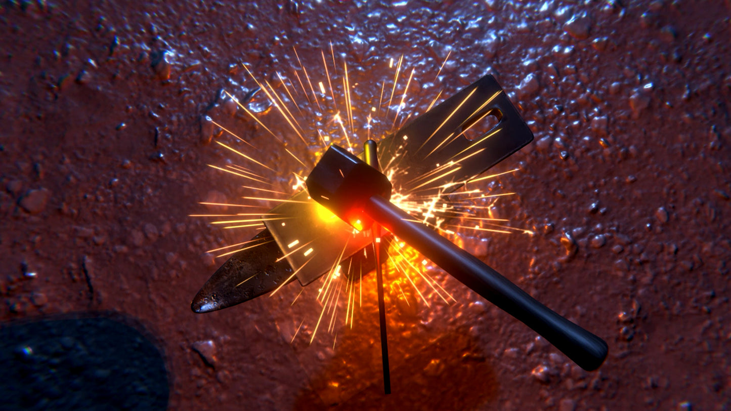 Blacksmith Sparks VFX