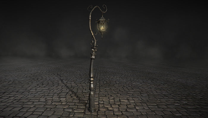 Fantasy Street Lamp Post