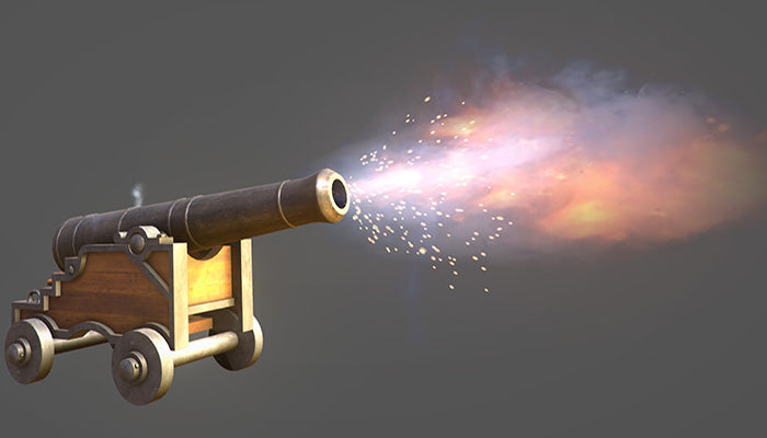 Cannon With Firing FX