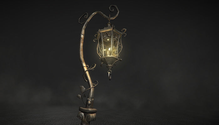 Fantasy Street Lamp Post