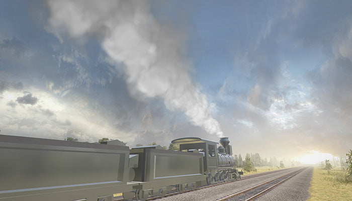 Steam Train Smoke