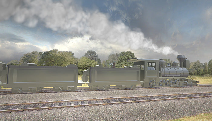 Steam Train Smoke