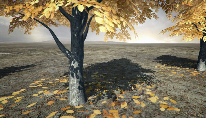 Trees with Falling Leaves