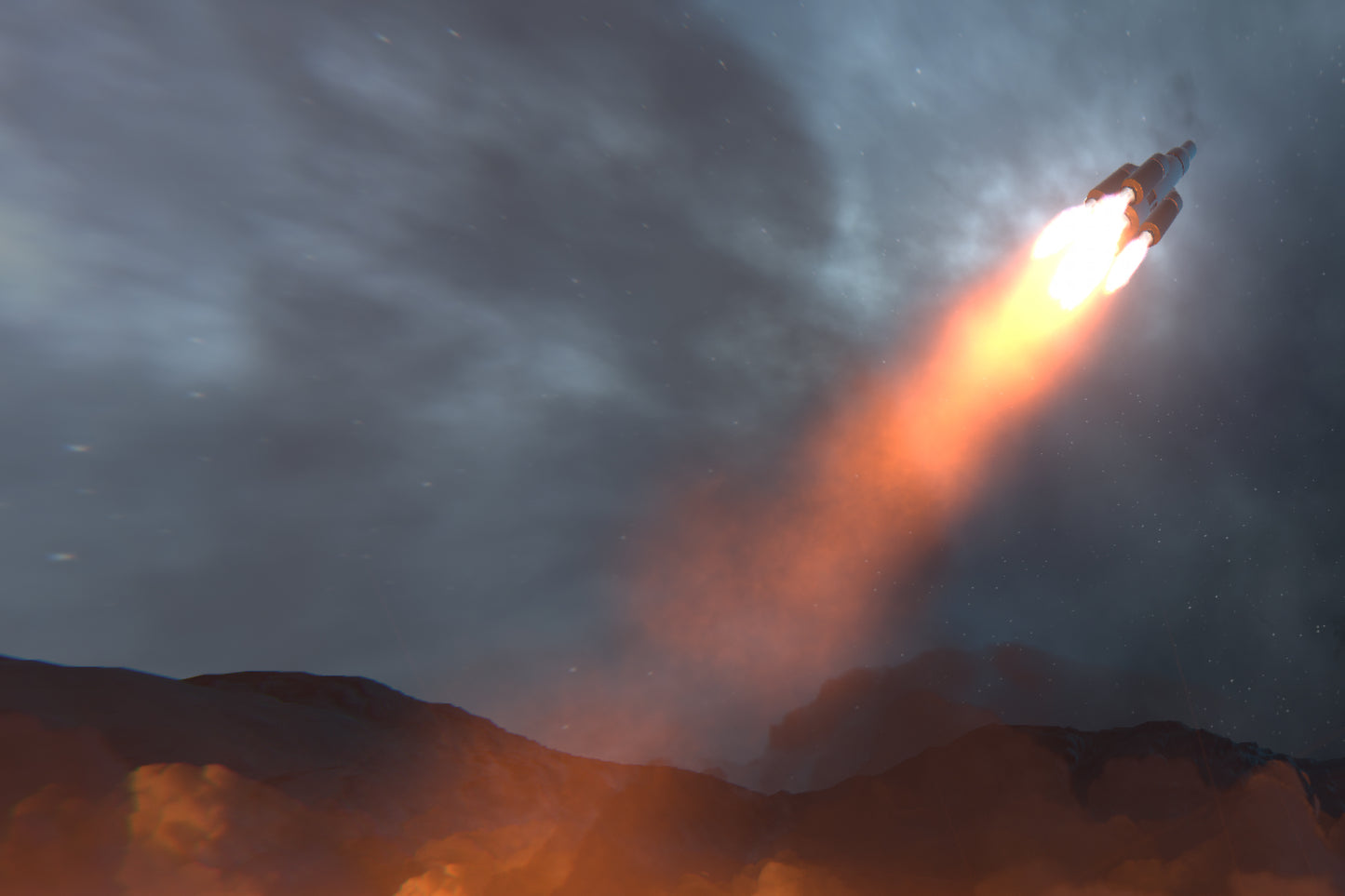 Rocket Launch VFX