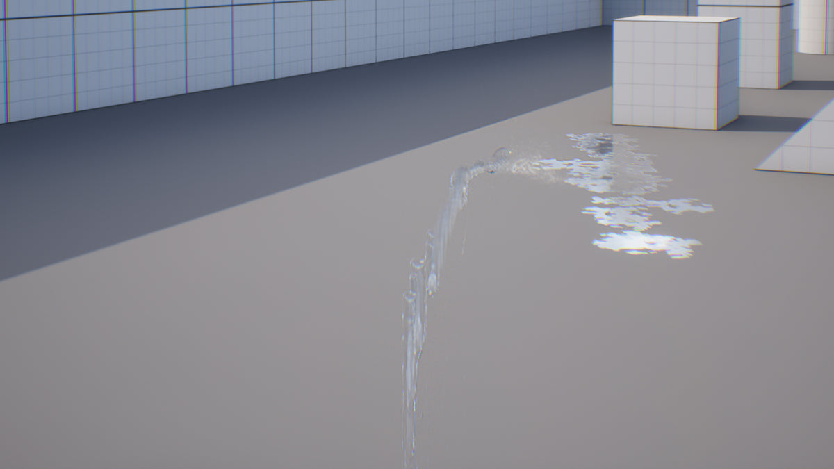 Hose Water Spray VFX