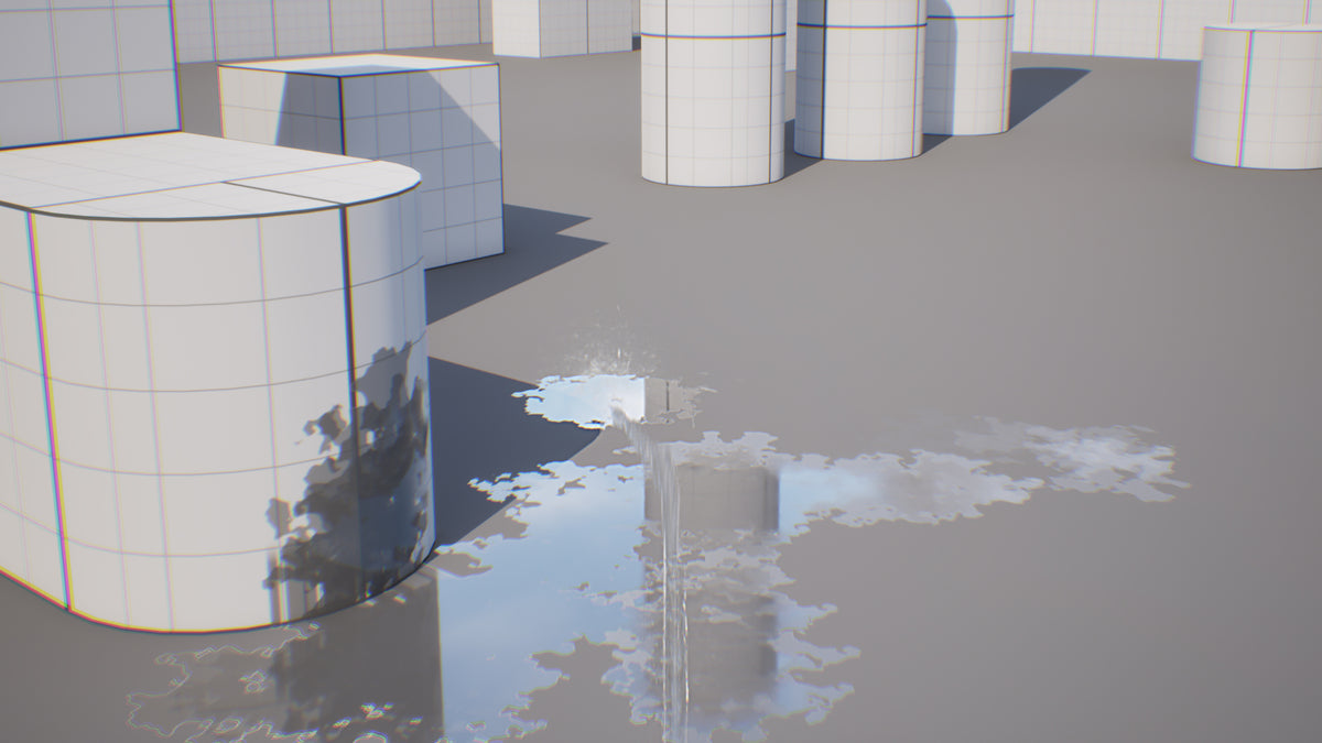 Hose Water Spray VFX