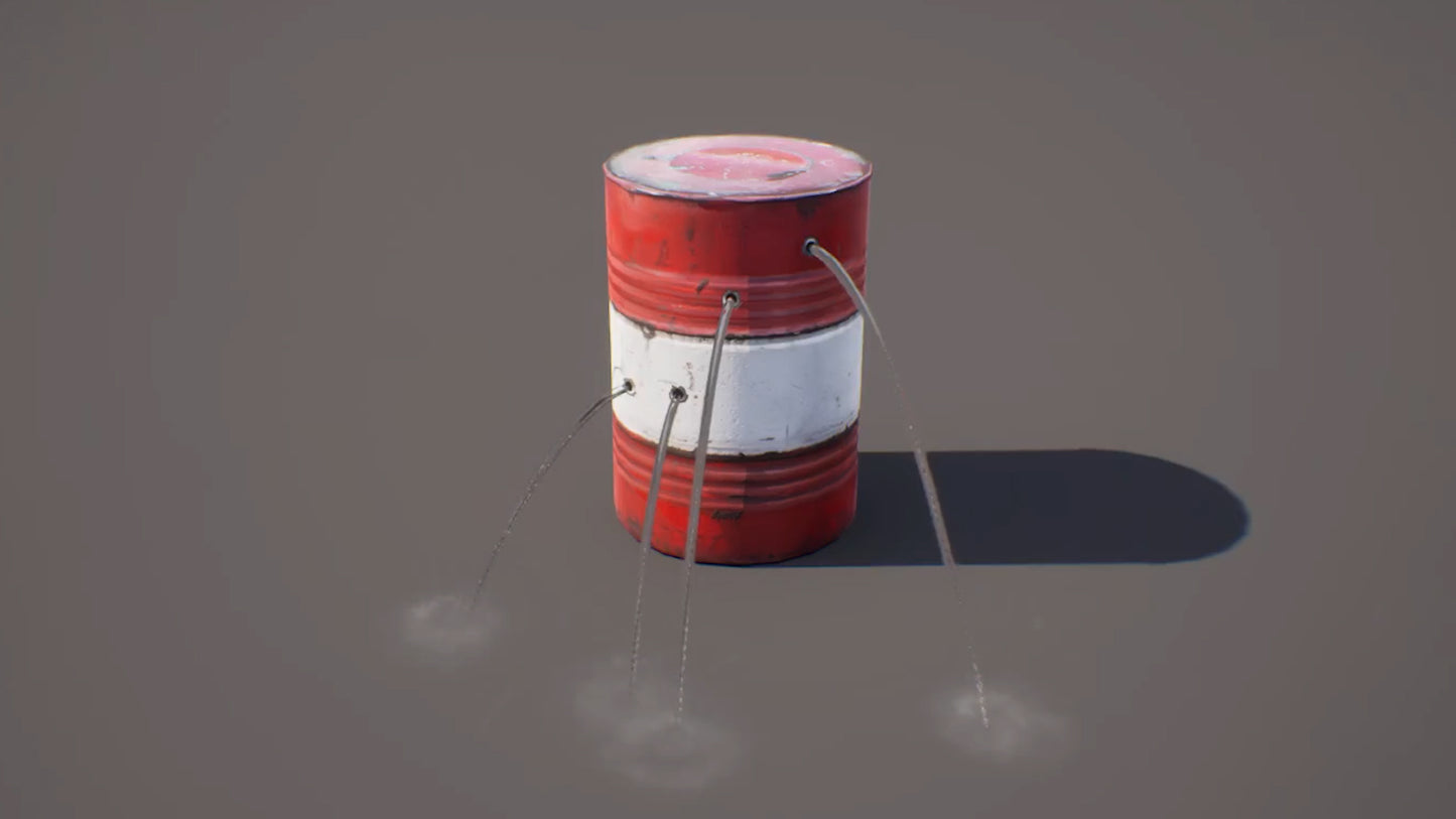 Leaking Prop VFX