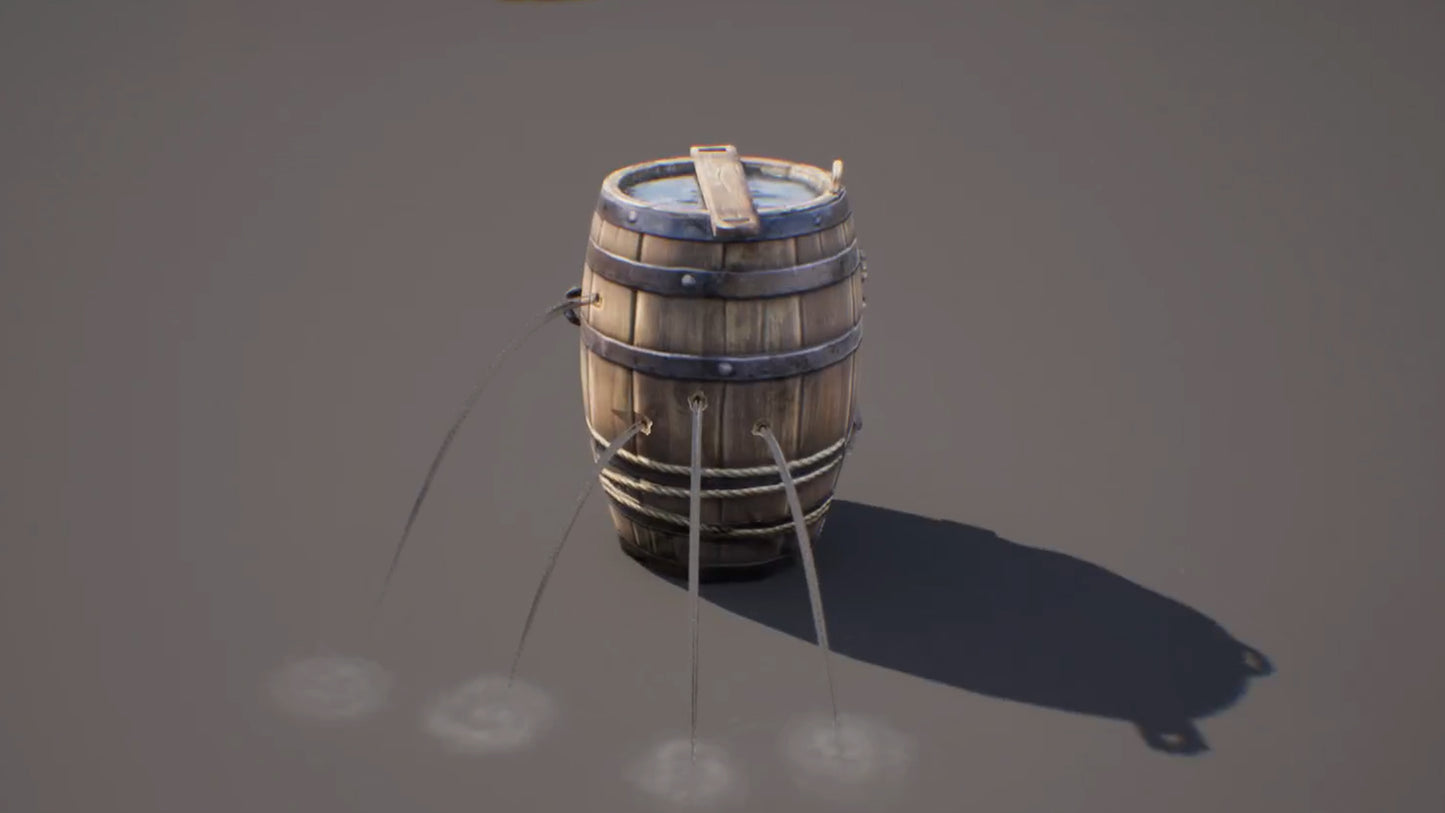 Leaking Prop VFX