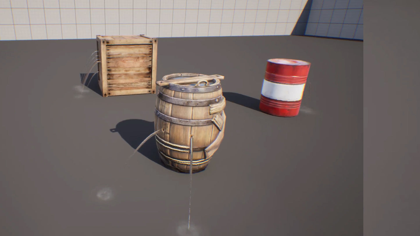Leaking Prop VFX