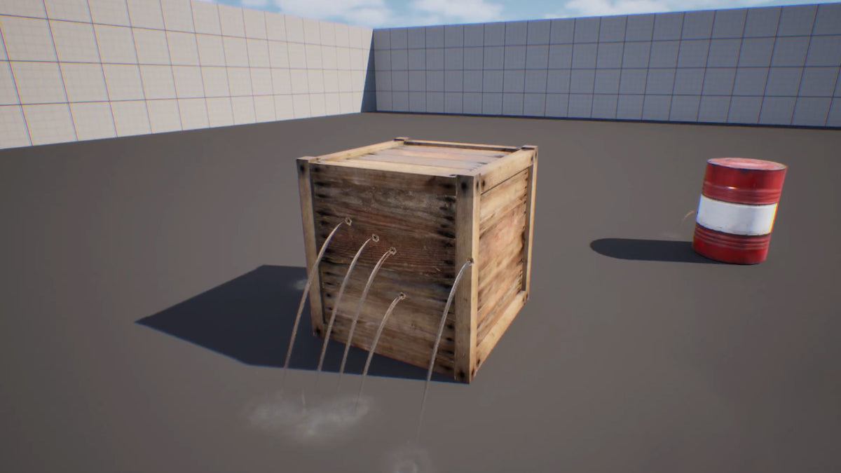 Leaking Prop VFX