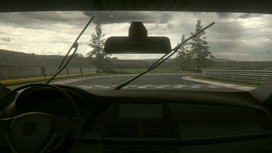 Car Windshield Rain VFX