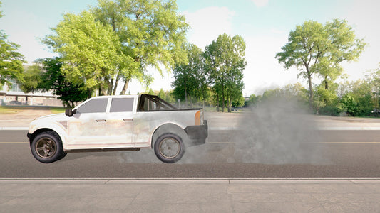Tire Burnout Smoke