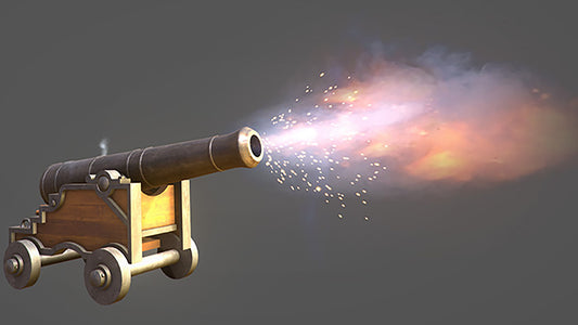 Cannon With Firing FX