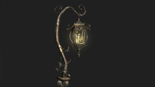 Fantasy Street Lamp Post