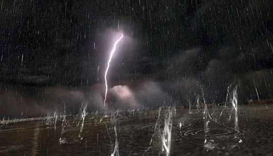 Realistic Rain Storm