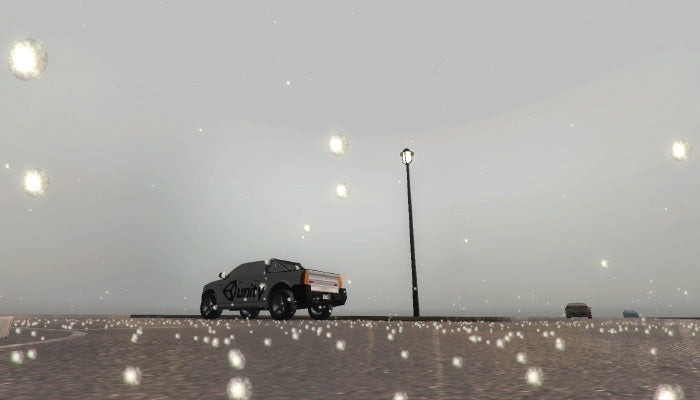 Realistic Hail Storm