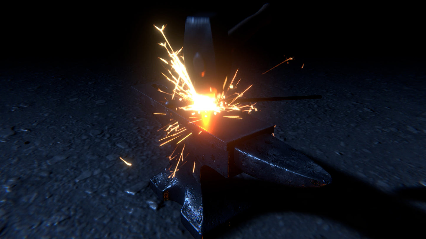Blacksmith Sparks VFX