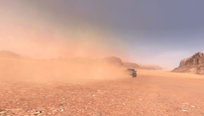 Car Dust Trails